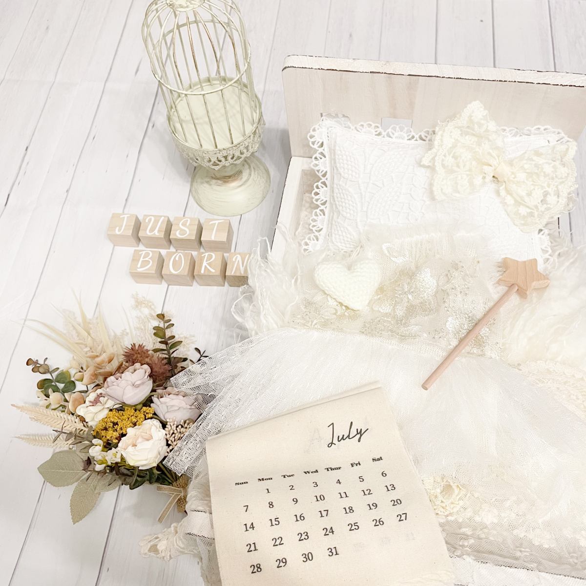 Antiqueセット 内容 ミニベッド 小物